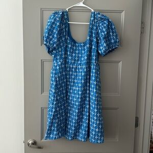 Target x RHODE blue mini dress